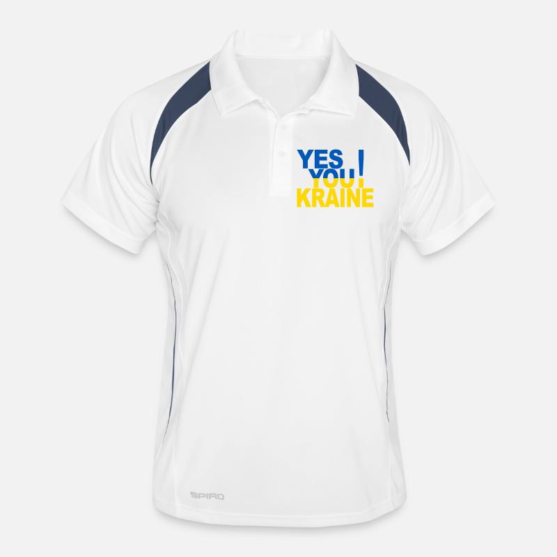 Yes Ukraine! Men's Polo breathable