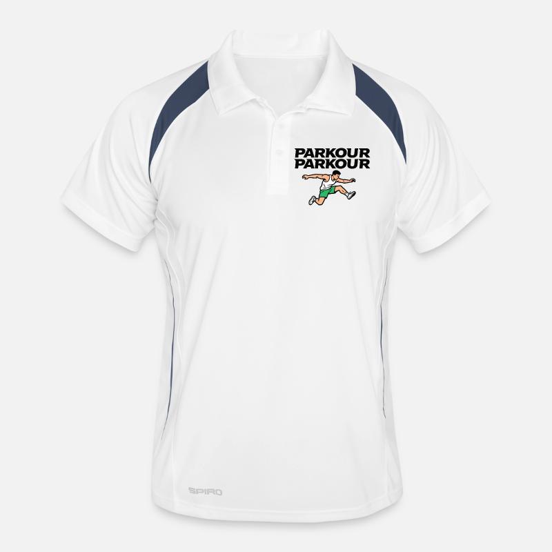 Parkour Freerunning Men's Polo breathable