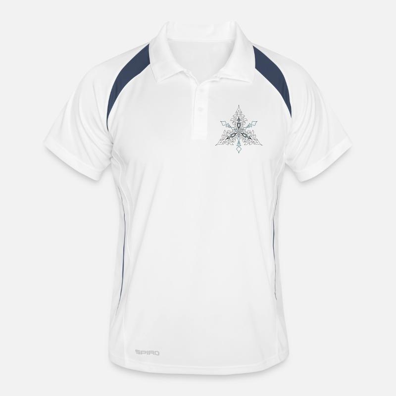 Graphic Men's Polo breathable