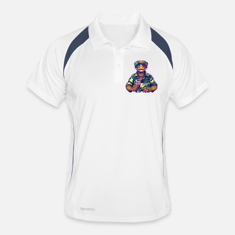 Snake Cobra Comic Summer Men's Polo breathable