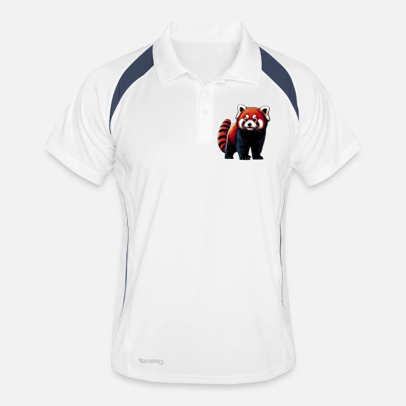 Red panda Men's Polo breathable