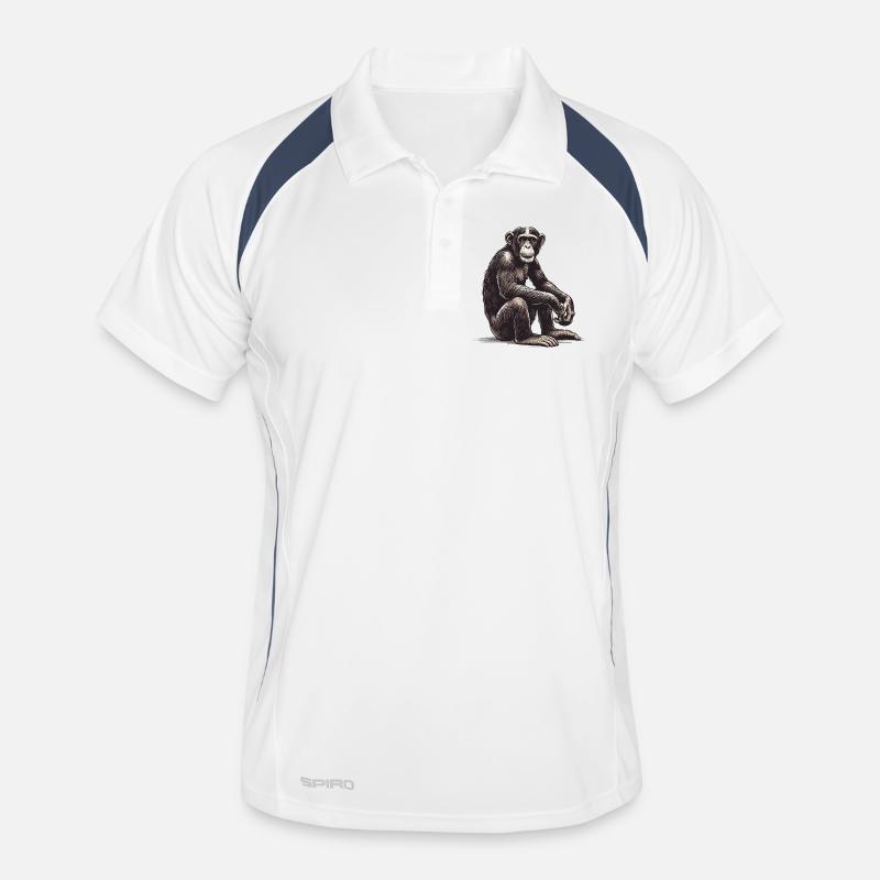 Chimpanzee Men's Polo breathable