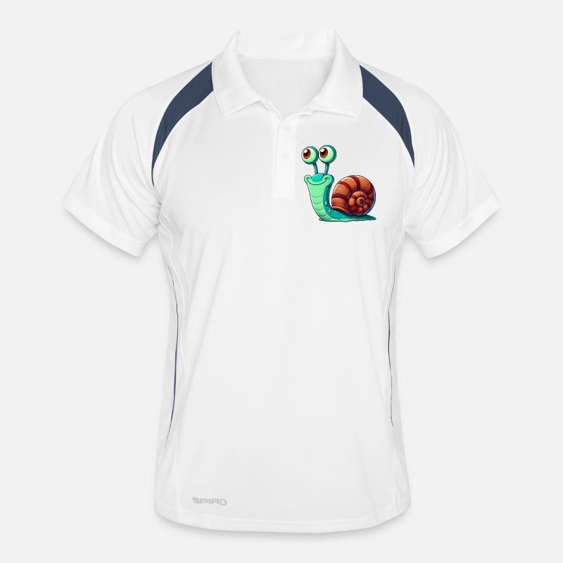 Escargot Polo respirant Homme