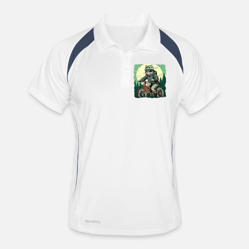 Chat motard / chaton Velo Polo respirant Homme