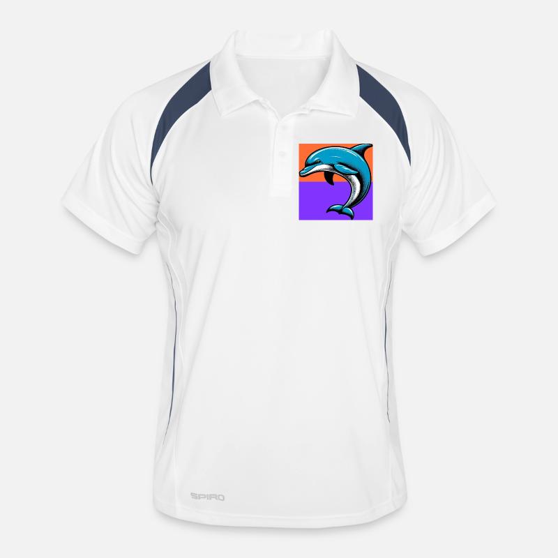 Delfin Männer Polo atmungsaktiv