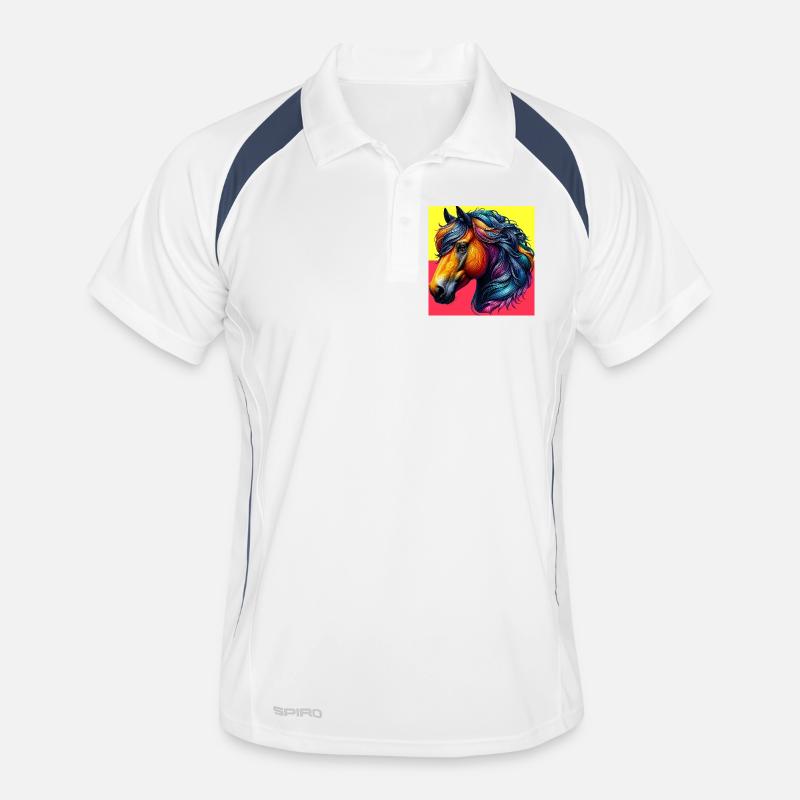 cheval Polo respirant Homme