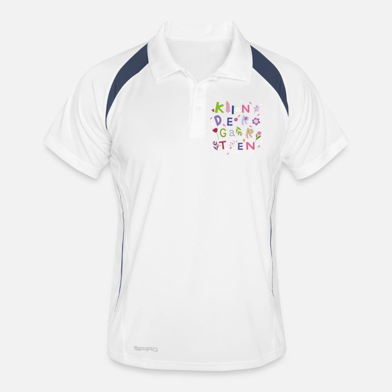Kindergarten  Männer Polo atmungsaktiv