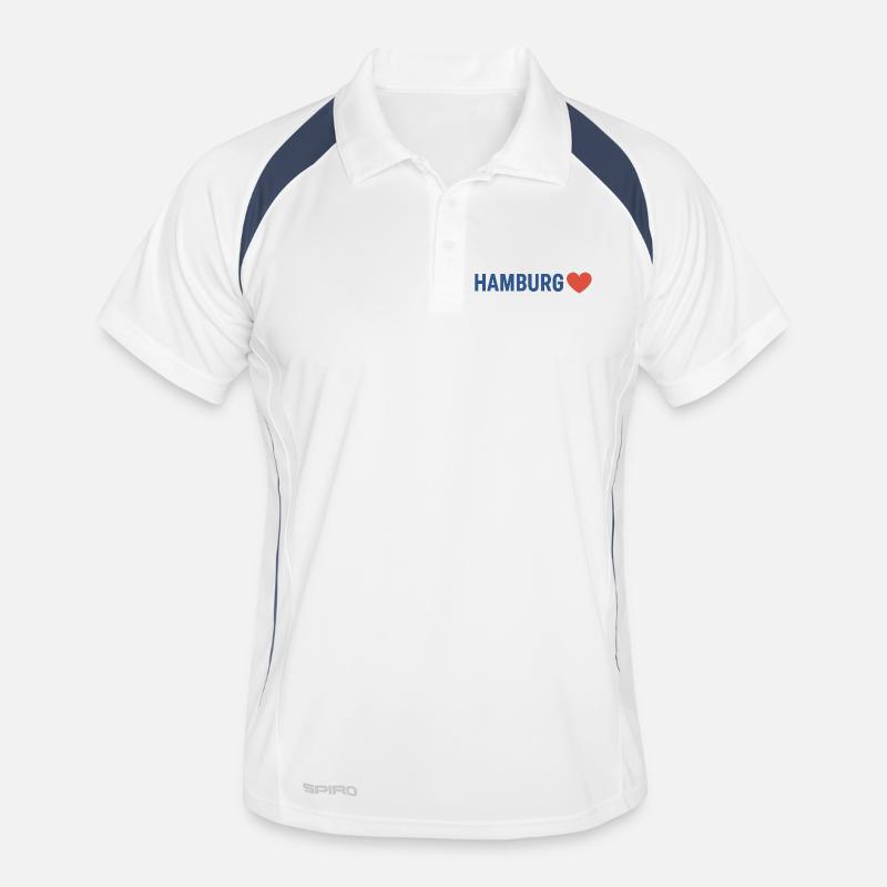 Cœur de Hambourg Polo respirant Homme