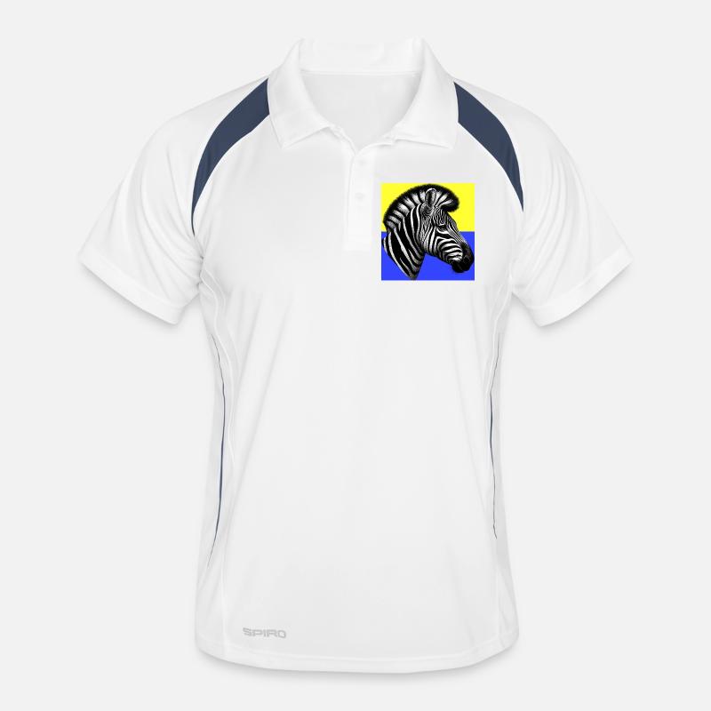zebra Men's Polo breathable