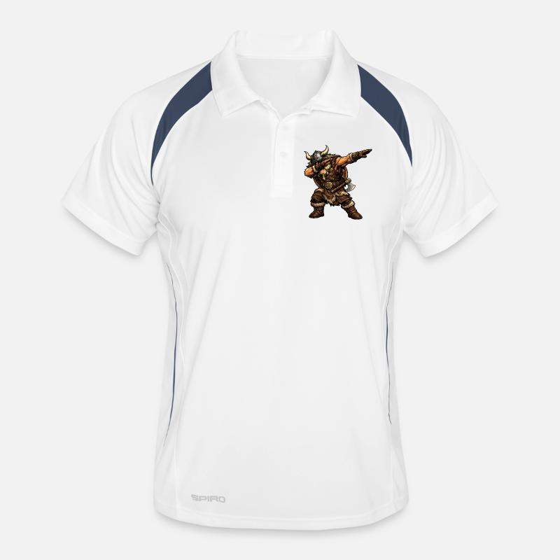 Dabbing Vikings Men's Polo breathable