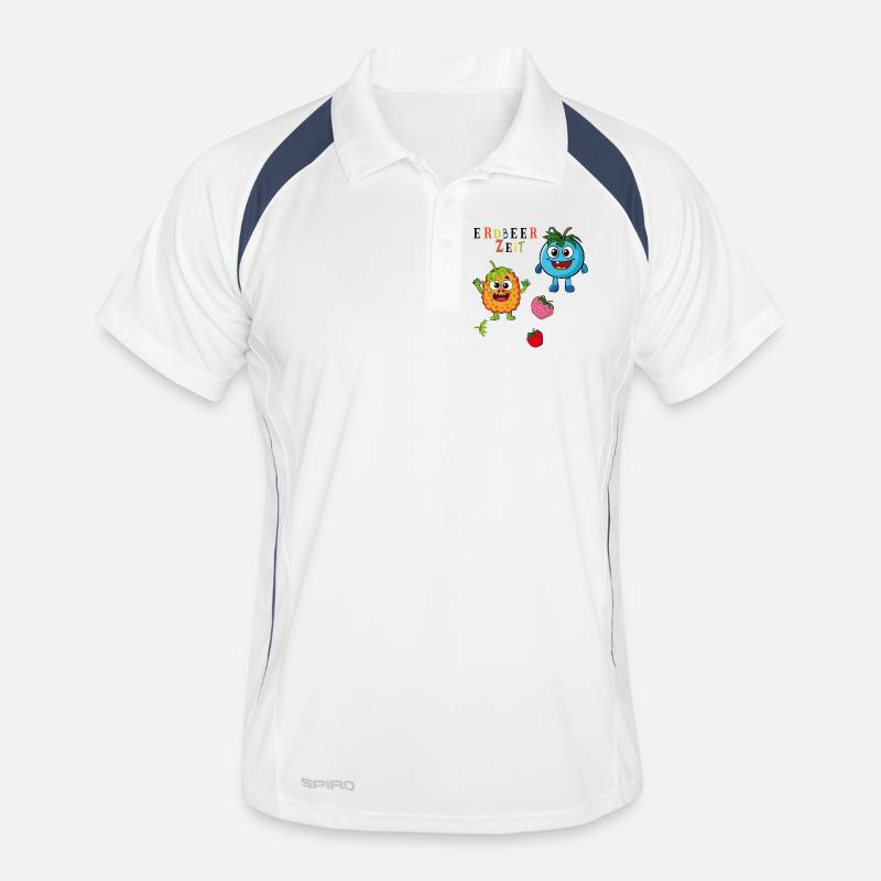 Strawberry Time Men's Polo breathable