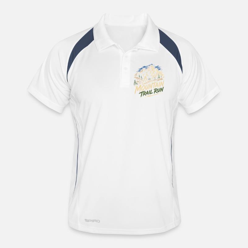 Mountain Trail Run Men's Polo breathable