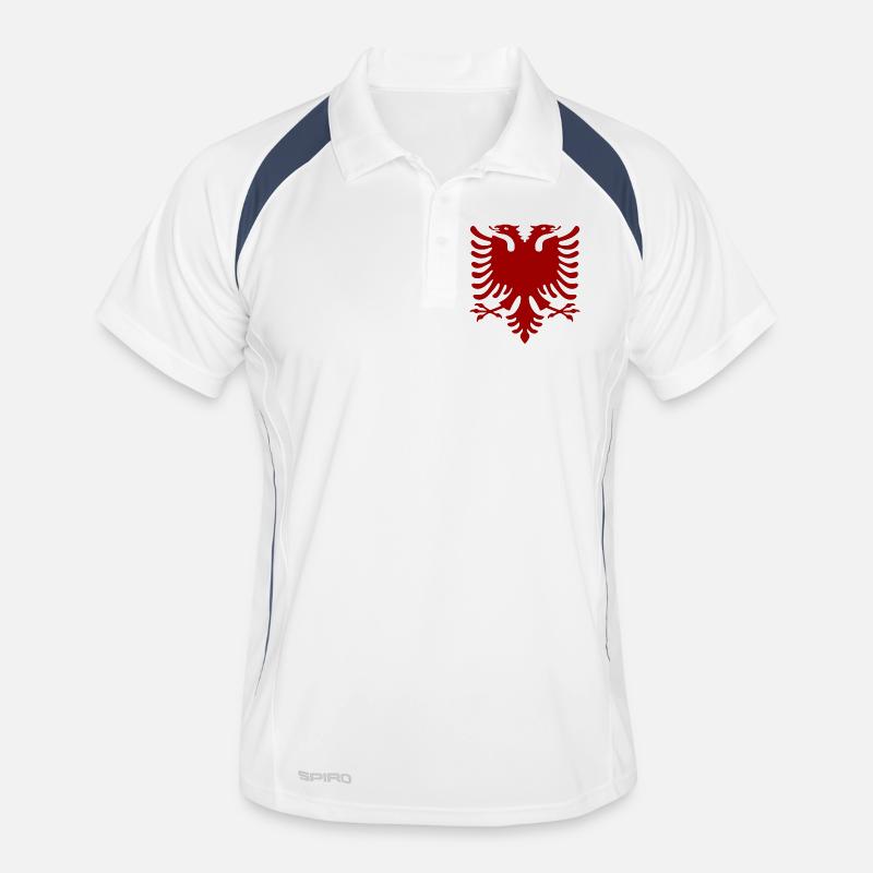 Albanian Eagle Men's Polo breathable