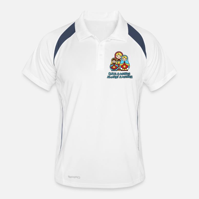 Mère un jour, mère toujours Polo respirant Homme