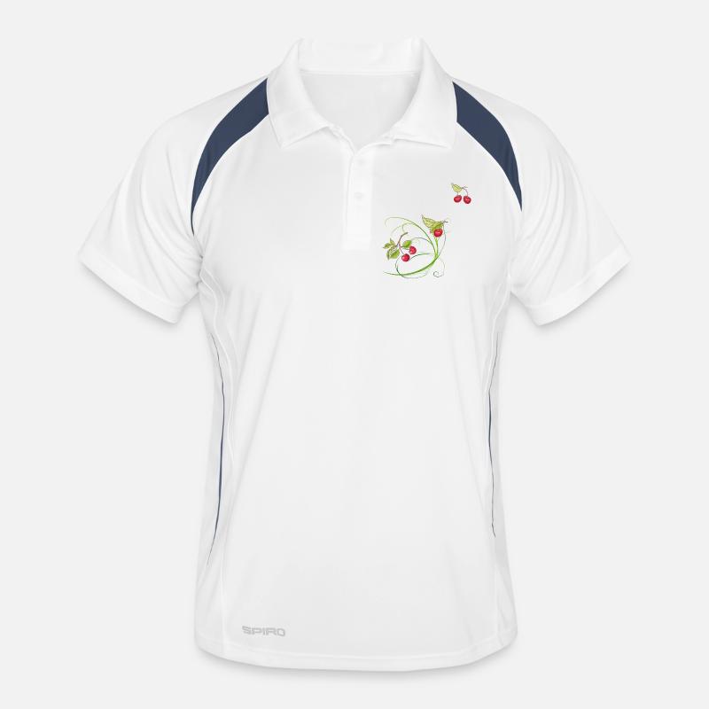 Cherries Men's Polo breathable