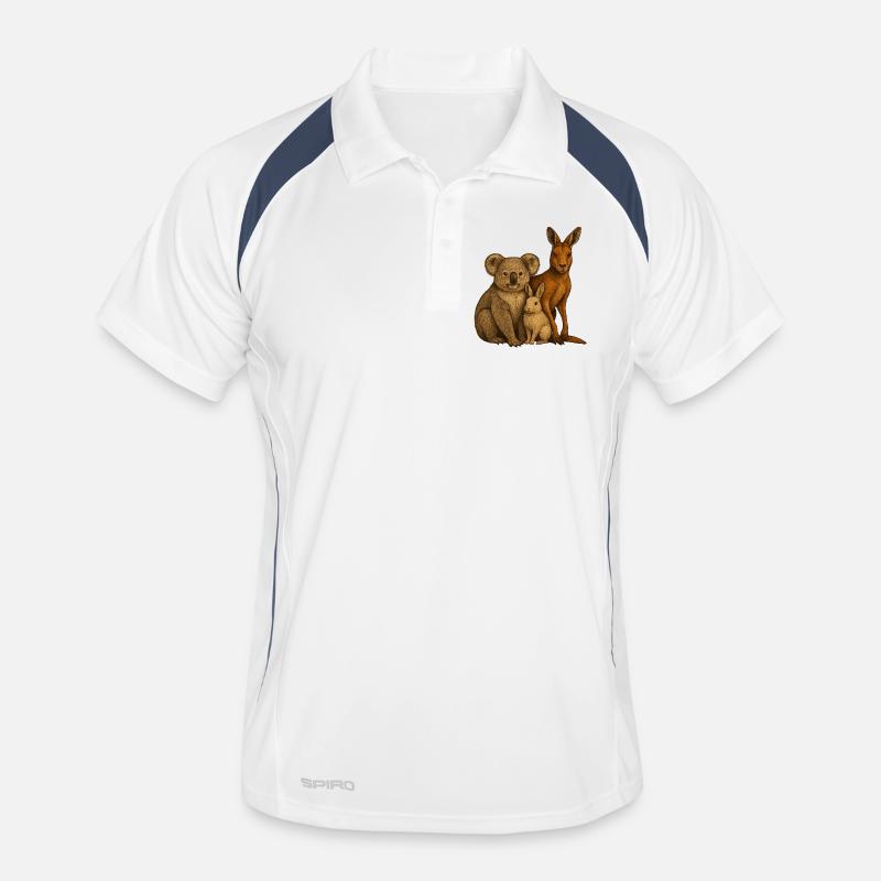 Koala Kangaroo Rabbit Men's Polo breathable