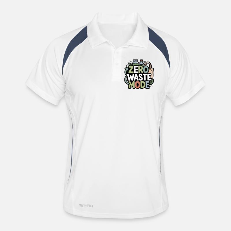 zero-waste-mode Männer Polo atmungsaktiv