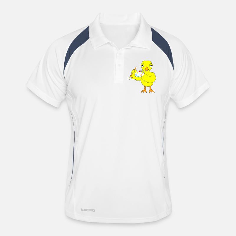 Poussin d'art Polo respirant Homme