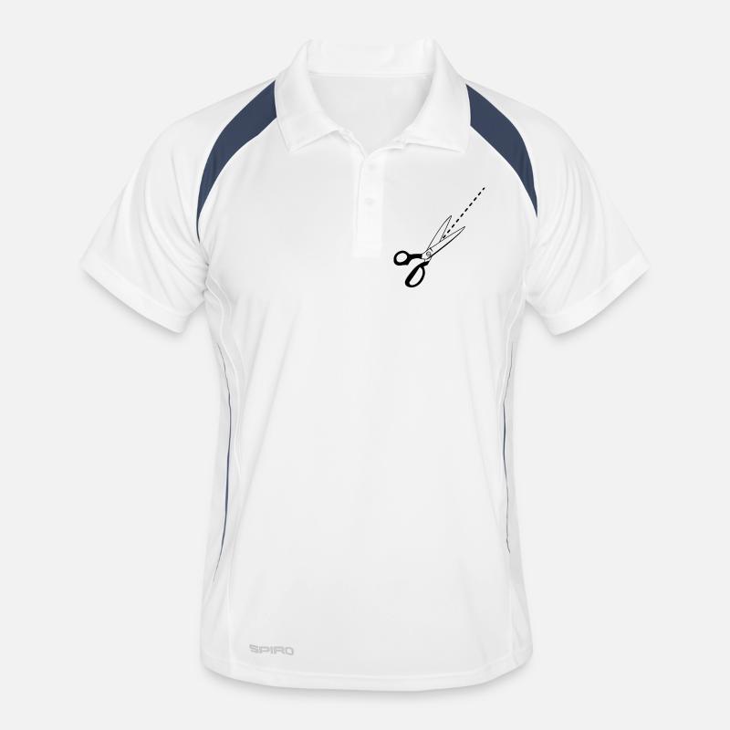 Schnitt-Logo-Schneider Männer Polo atmungsaktiv