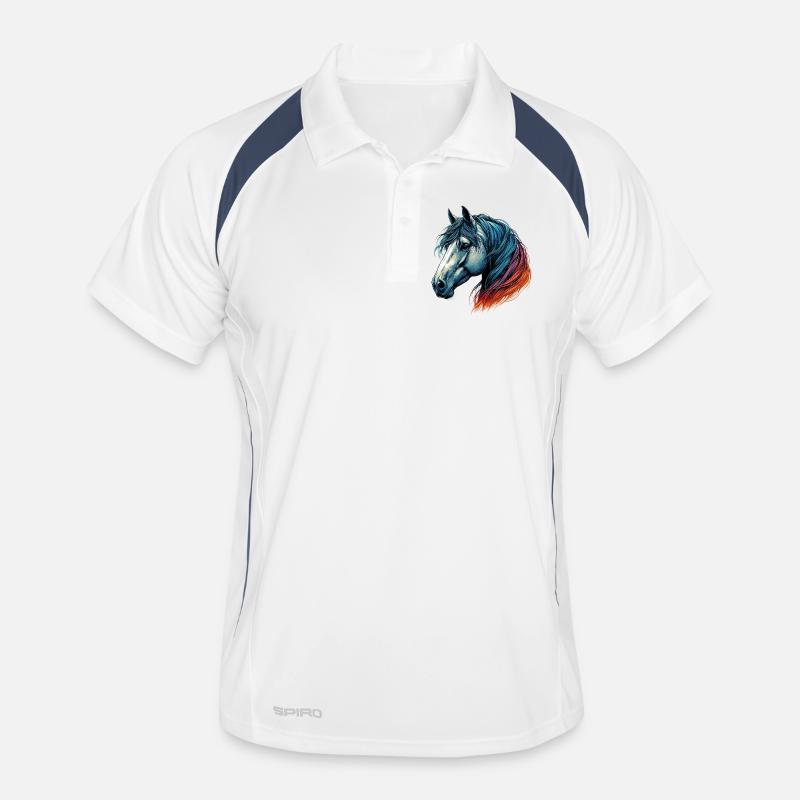 Cheval Polo respirant Homme