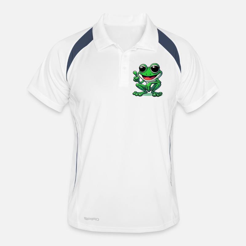 Frosch Männer Polo atmungsaktiv