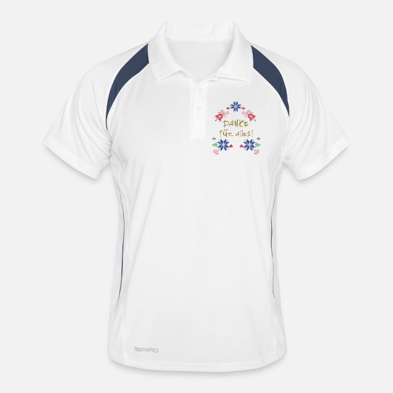 Merci pour tout Polo respirant Homme