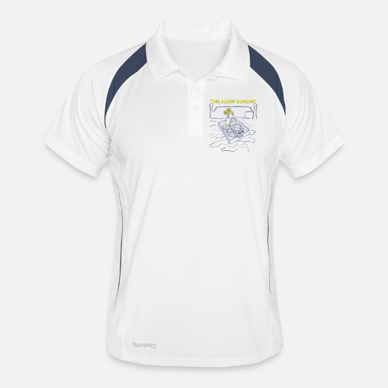 The Slow Sunday Men's Polo breathable