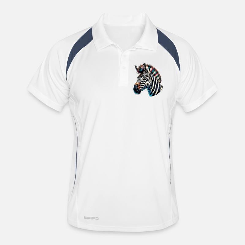 Zebra Männer Polo atmungsaktiv