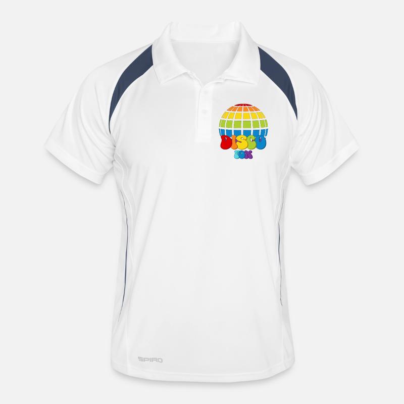 Disco Fox Boule Disco Groovy Discothèque Discofox Polo respirant Homme
