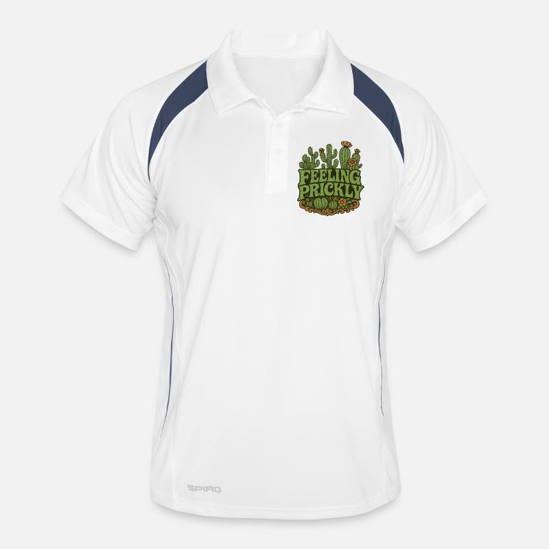 Cactus Pride: Feeling Prickly Men's Polo breathable
