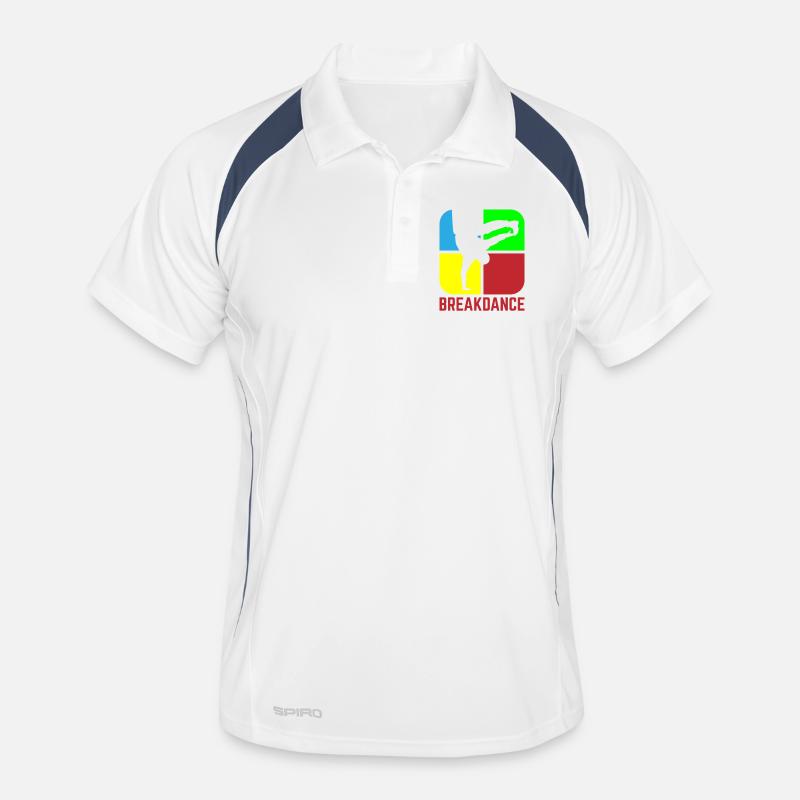 Breakdancing Men's Polo breathable