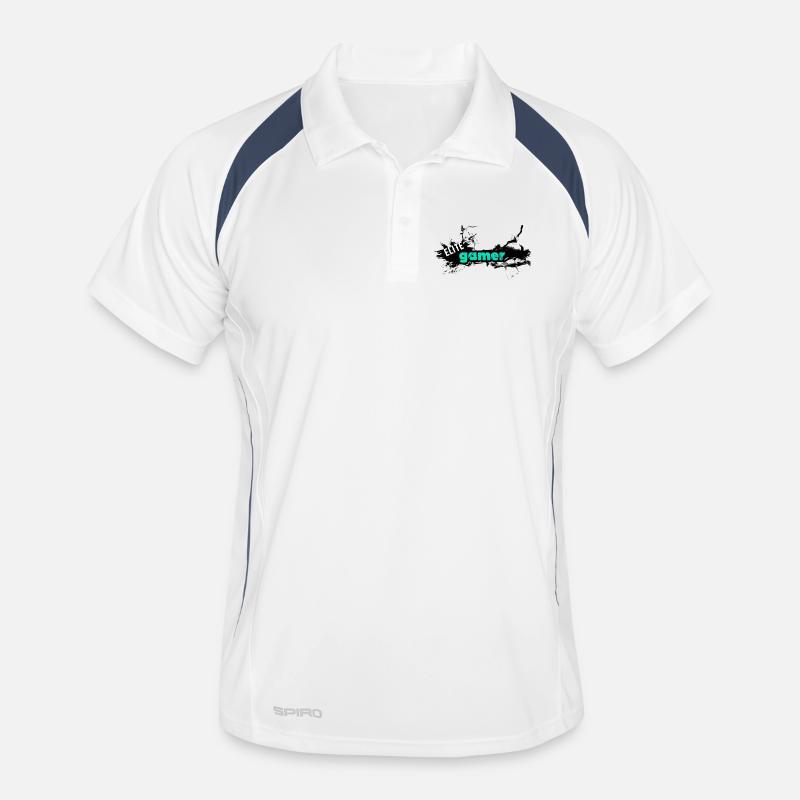 Conception motivante pour les joueurs d’élite Polo respirant Homme