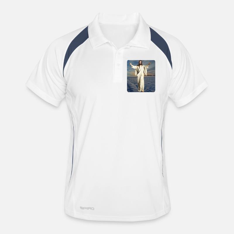 Figure de Jésus Hiver Polo respirant Homme