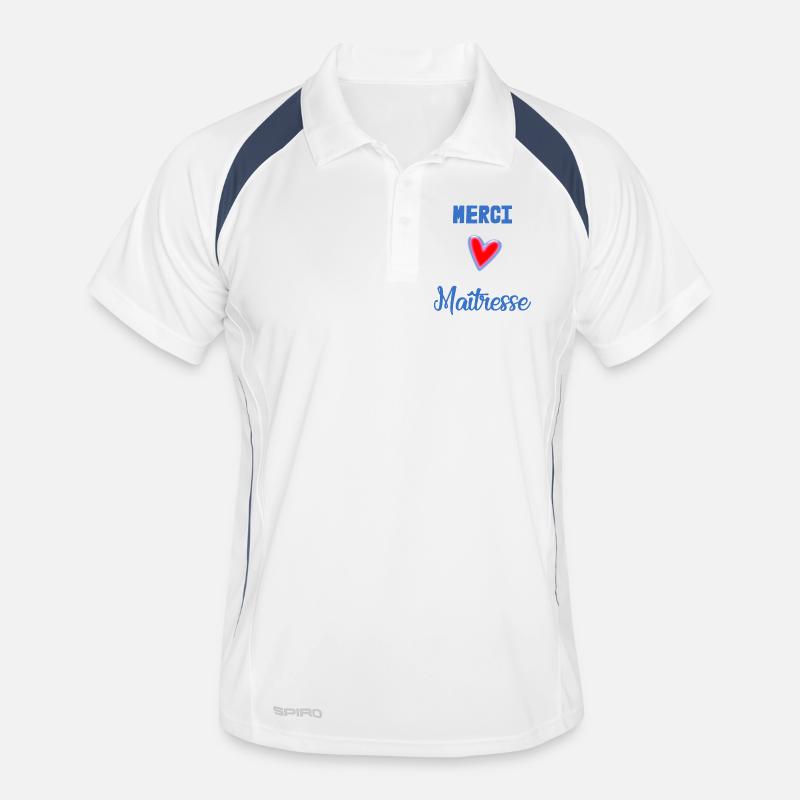 MAÎTRESSE. MERCI. MERCI MAÎTRESSE Polo respirant Homme