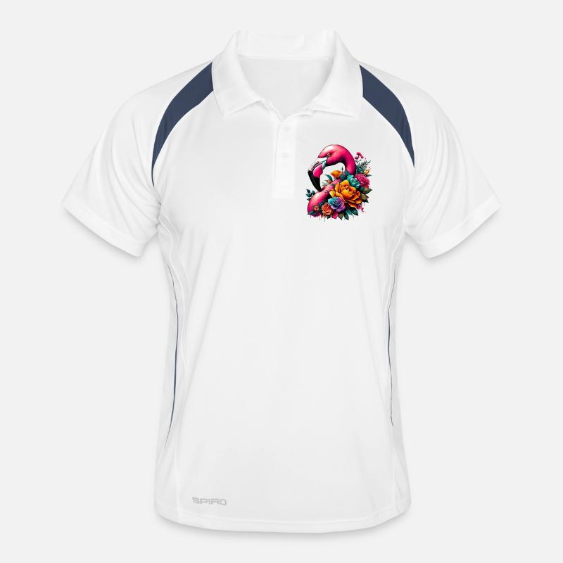 Flamant Polo respirant Homme