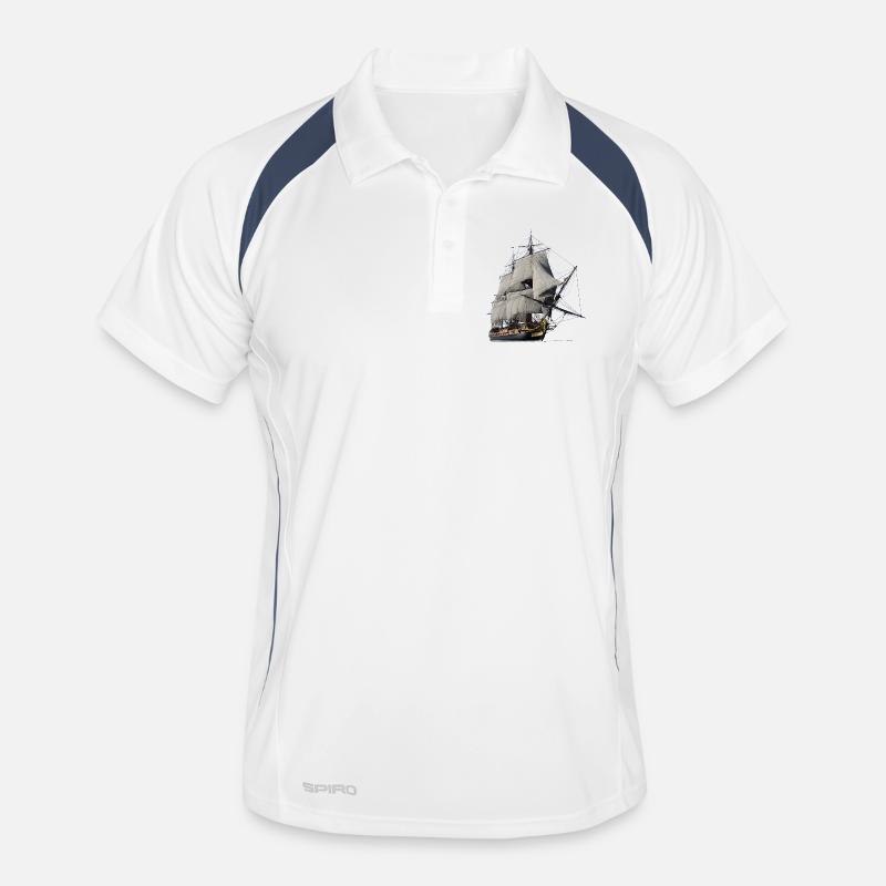 Sailing ship Men's Polo breathable
