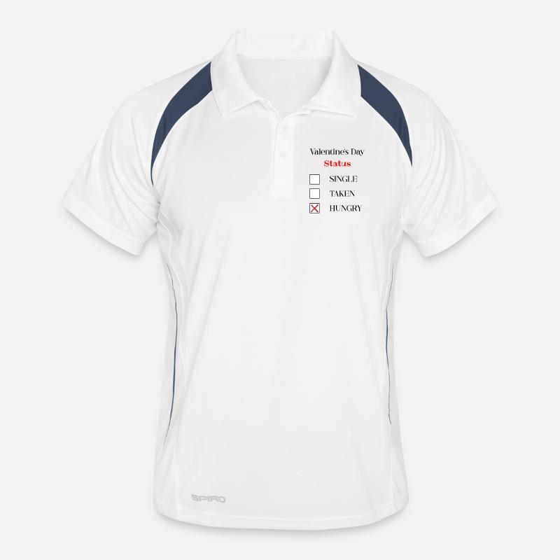 Saint-Valentin drôle Polo respirant Homme
