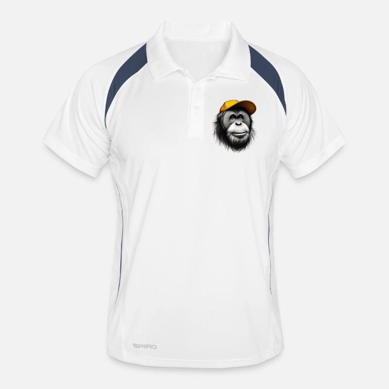Orangutan Monkey Men's Polo breathable
