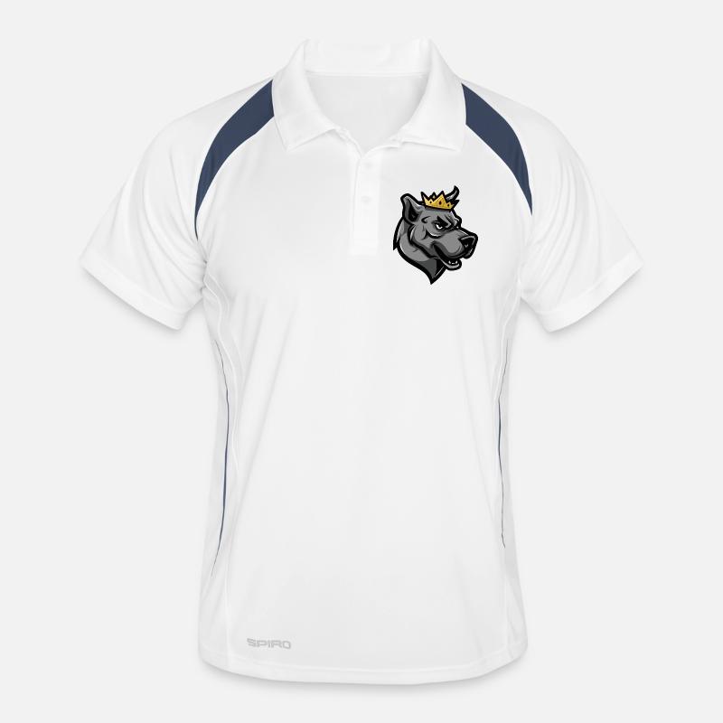 Kangal Hund Krone Männer Polo atmungsaktiv