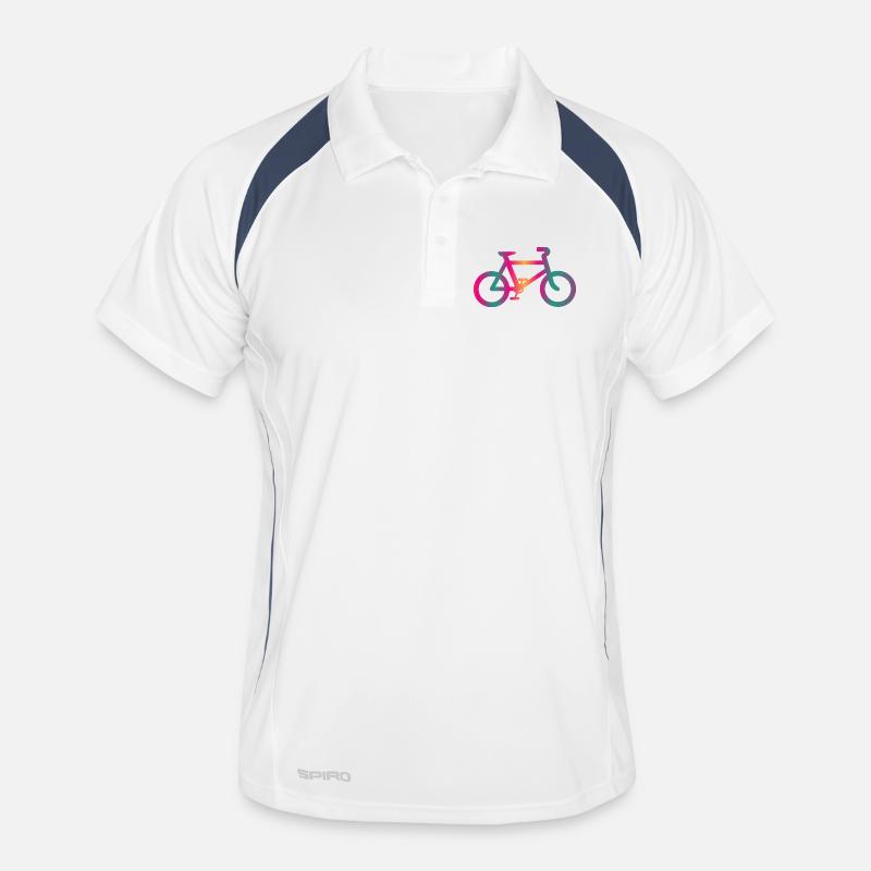 FAHRRAD. RADFAHREN Männer Polo atmungsaktiv