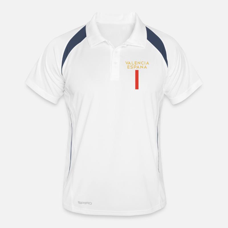 Valencia España Souvenir Spain Keepsake Men's Polo breathable
