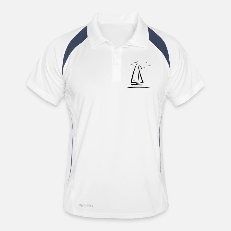 Navigation de plaisance - conception Polo respirant Homme