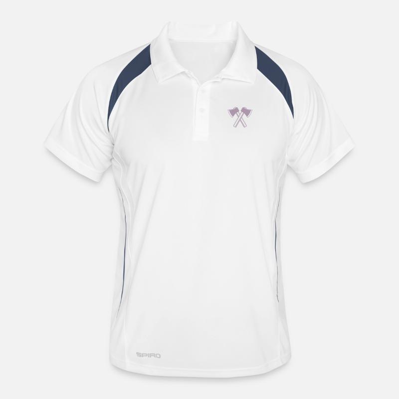Axe Axes Lumberjack Forester Men's Polo breathable