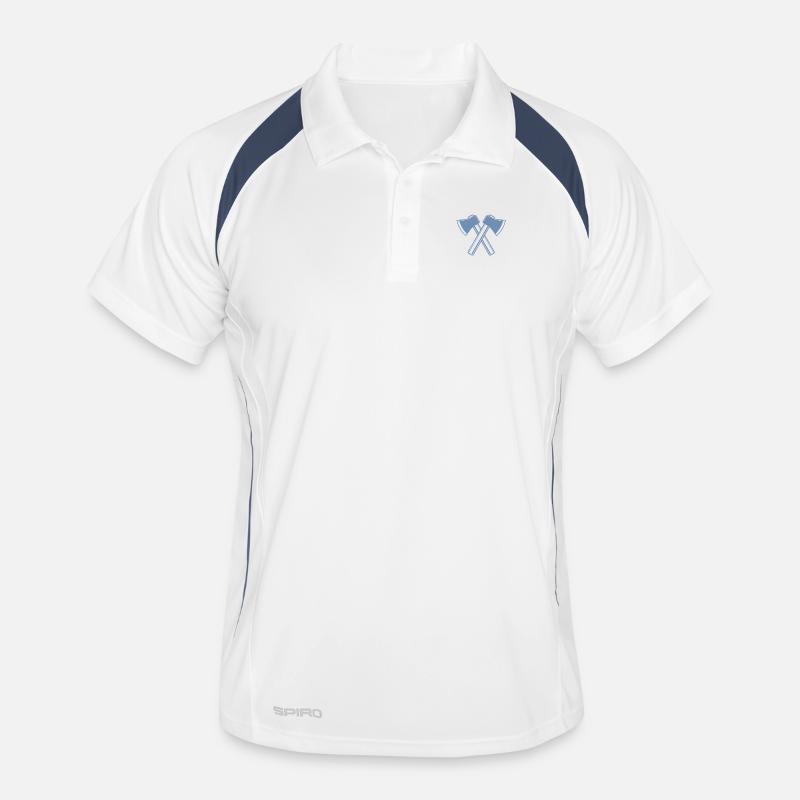 Axe Axes Lumberjack Forester Men's Polo breathable