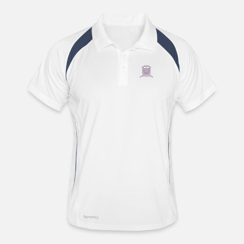 Conception du conducteur de train Polo respirant Homme