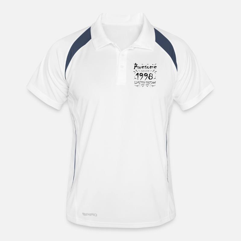 1998 - Né en 1998 Polo respirant Homme