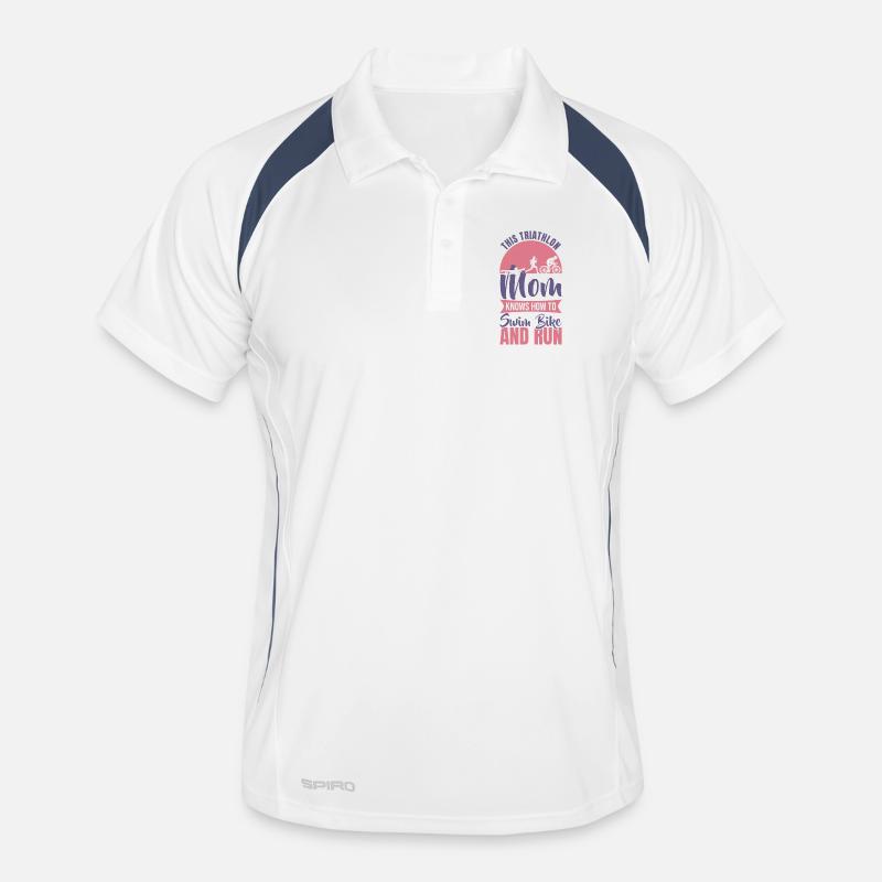 Maman triathlon Polo respirant Homme