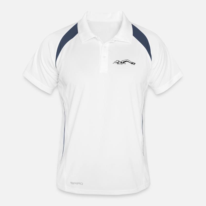 Float sketch Men's Polo breathable