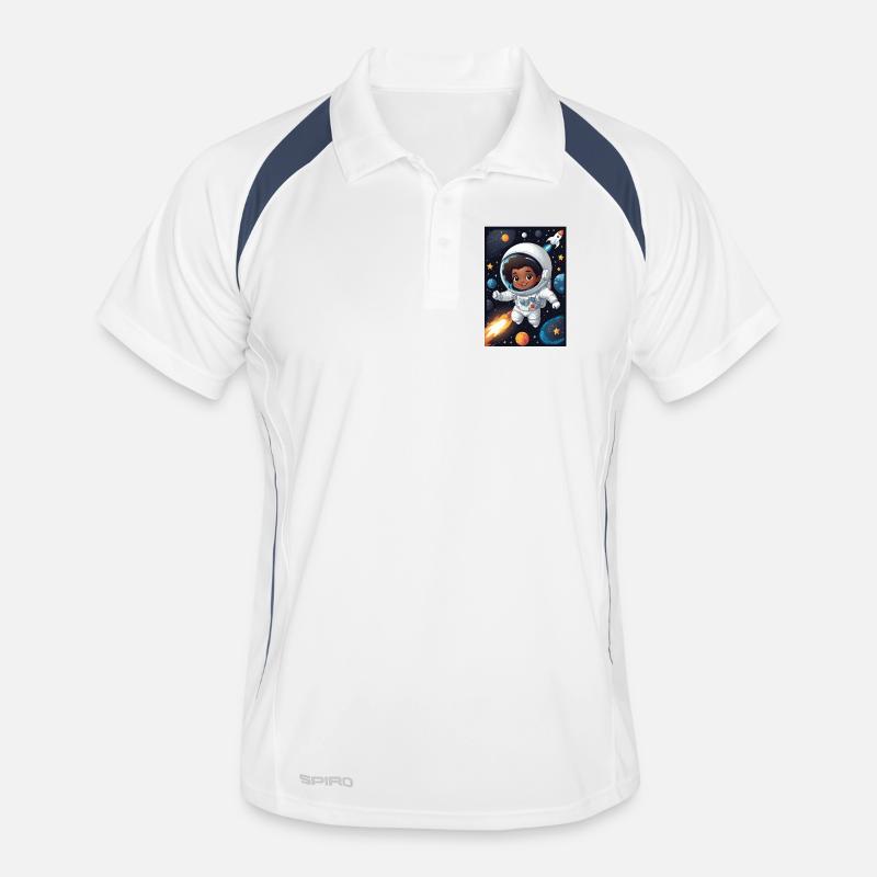 Enfant de l’espace avec combinaison d’astronaute Polo respirant Homme