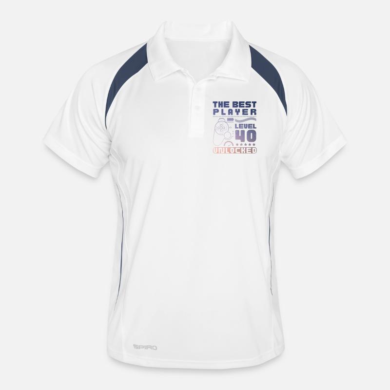 The Best Player, Level 40 Unlocked Polo respirant Homme